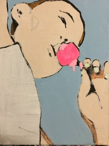 Original Pop Art Food & Drink Painting by Simone Kocher