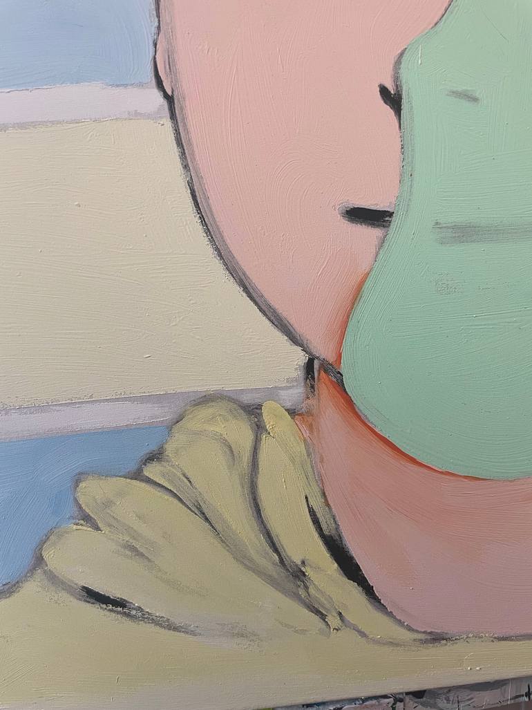 Original Pop Art Children Painting by Simone Kocher