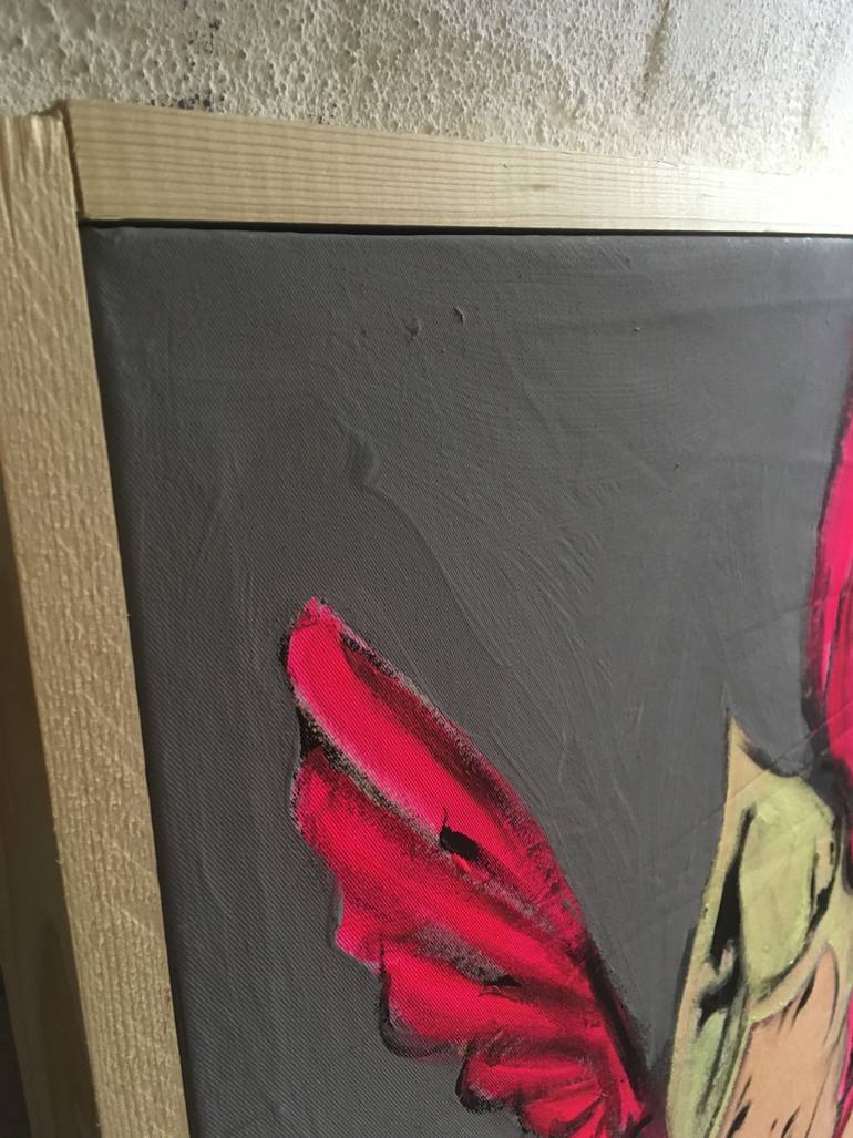 Original Figurative Cartoon Painting by Simone Kocher