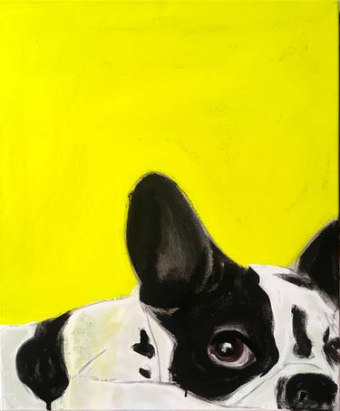 Print of Figurative Dogs Paintings by Simone Kocher