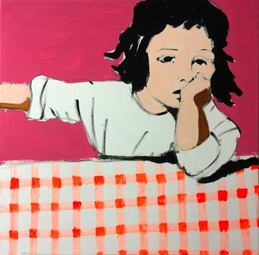 Print of Figurative Children Paintings by Simone Kocher