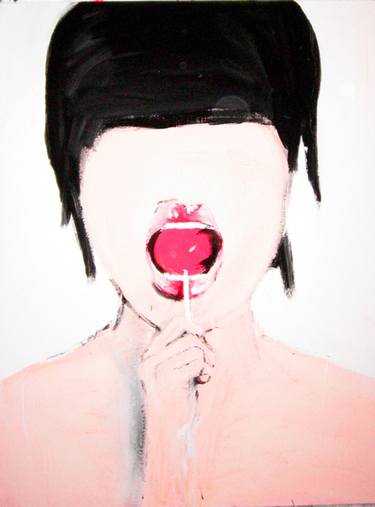 Original Pop Art People Paintings by Simone Kocher