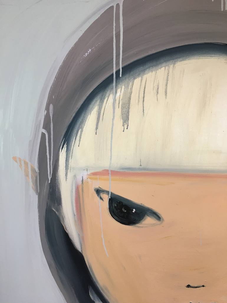 Original Figurative People Painting by Simone Kocher