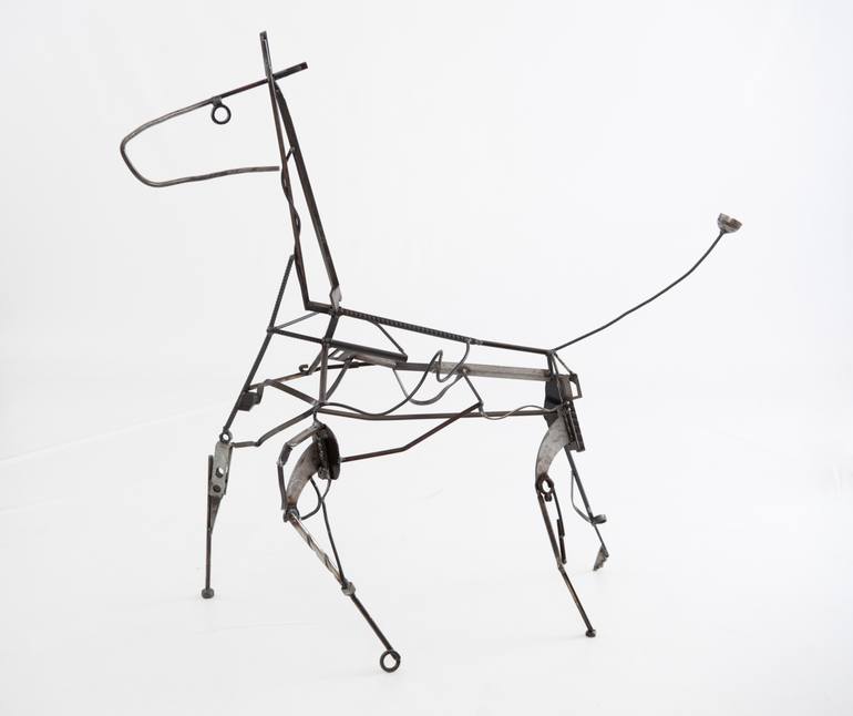Original Abstract Animal Sculpture by Fonde Taylor