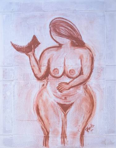 Print of Figurative Nude Paintings by Fonde Taylor