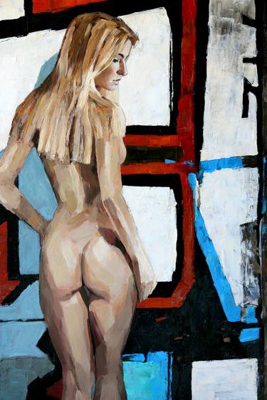 Print of Nude Paintings by Rafal Moskalski