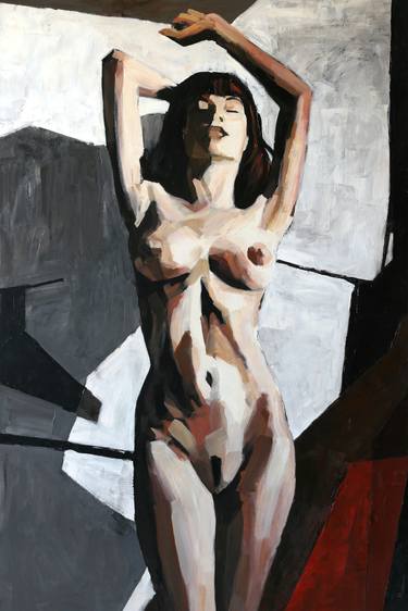 Print of Figurative Nude Paintings by Rafal Moskalski