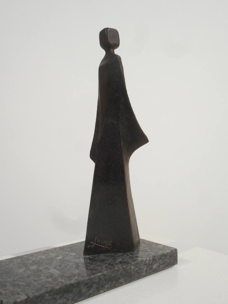 Original Abstract Expressionism Women Sculpture by Philippe Olive