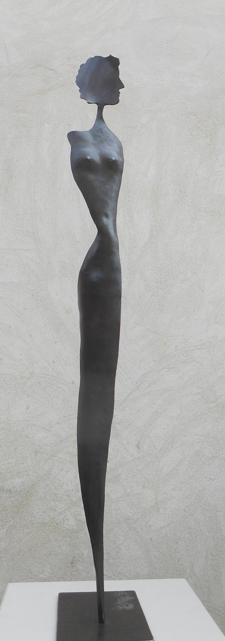 Original Abstract Expressionism Nude Sculpture by Philippe Olive