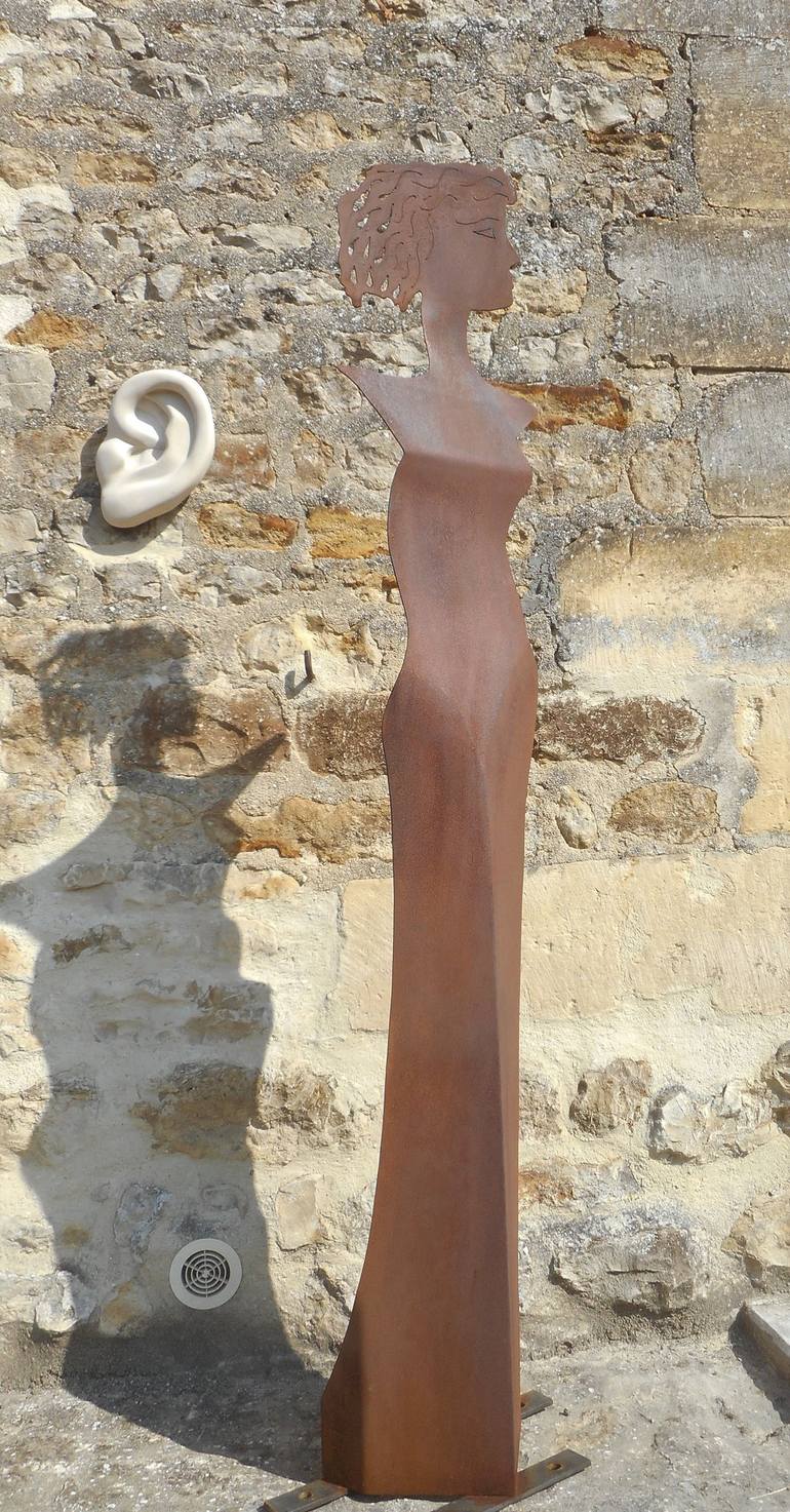 Original Abstract Expressionism Women Sculpture by Philippe OLIVE