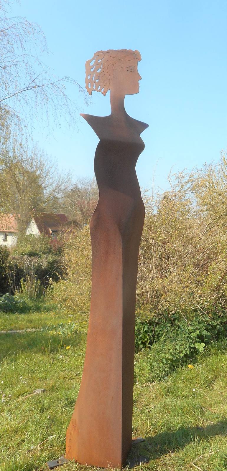 Original Abstract Expressionism Women Sculpture by Philippe OLIVE