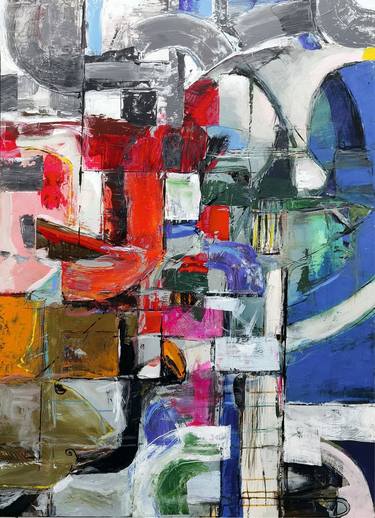 Original Abstract Paintings by Valentin Hristov