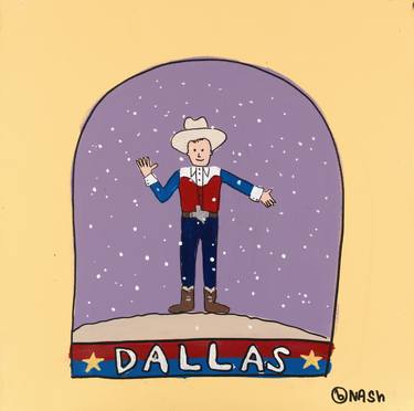 Dallas Snow Globe thumb