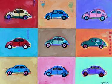 Original Pop Art Automobile Paintings by Brian Nash