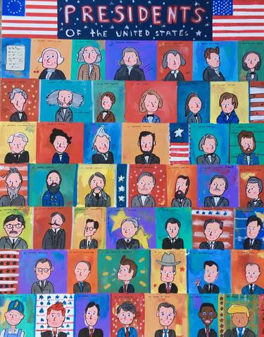 Print of Pop Art Political Paintings by Brian Nash