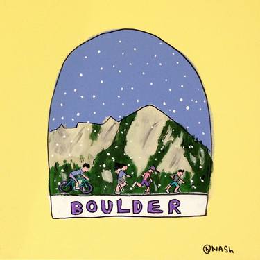 Boulder Snow Globe thumb