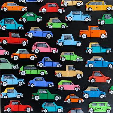 Print of Pop Art Car Paintings by Brian Nash