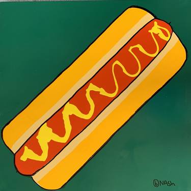 Original Pop Art Food & Drink Paintings by Brian Nash