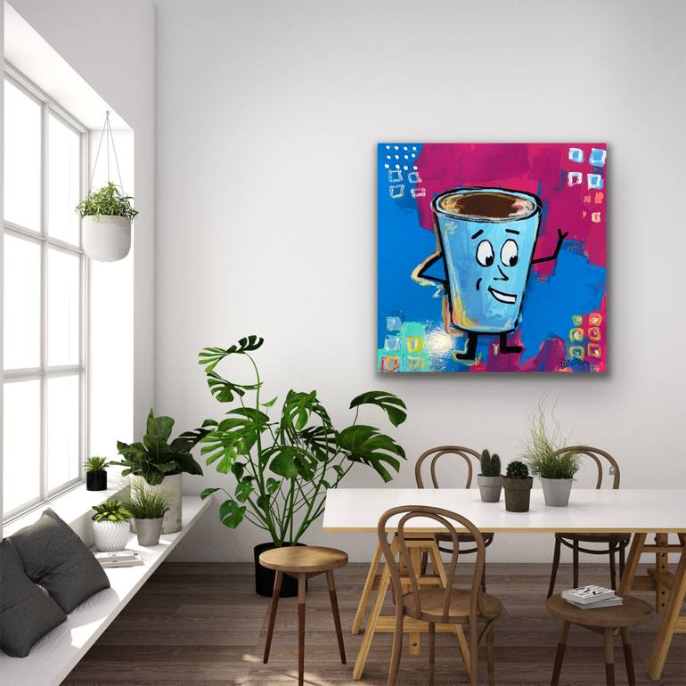 Original Pop Art Food & Drink Painting by Brian Nash