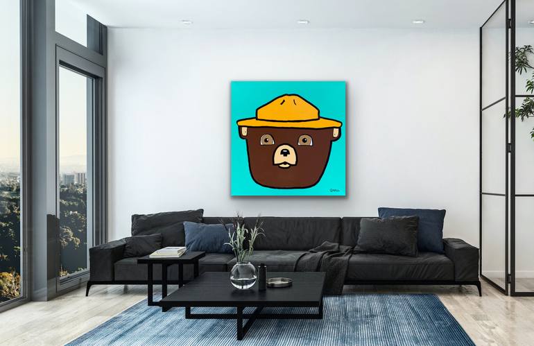 Original Pop Art Animal Painting by Brian Nash