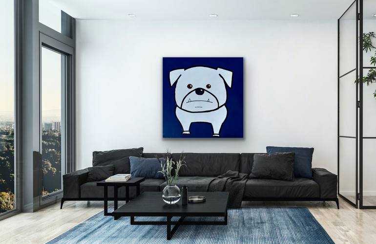 Original Dogs Painting by Brian Nash