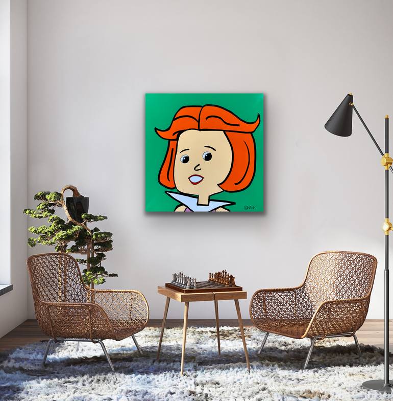 Original Pop Art Comics Painting by Brian Nash