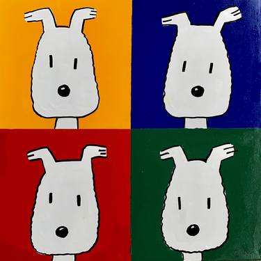 Print of Pop Art Dogs Paintings by Brian Nash