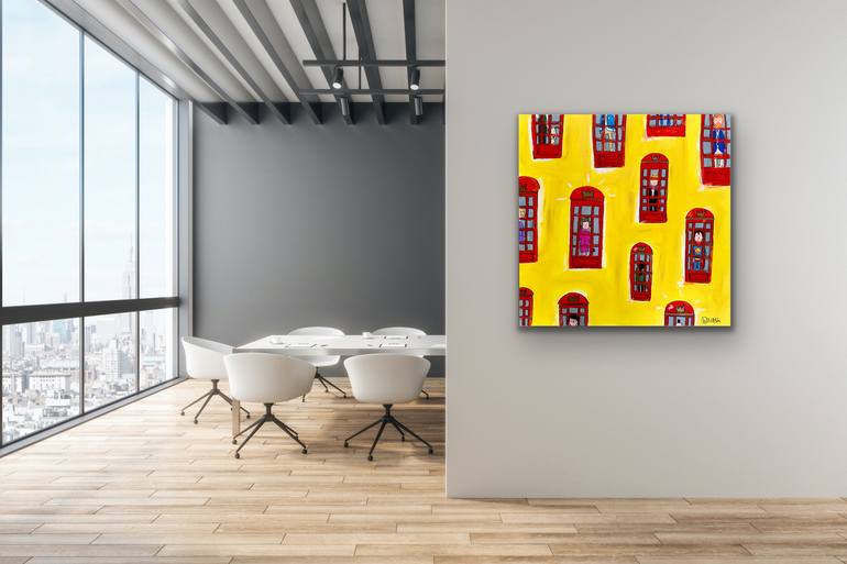 Original Pop Art Travel Painting by Brian Nash