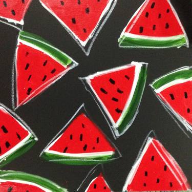 Watermelon on Black thumb
