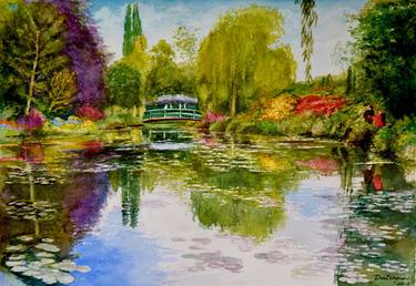 Le Lac aux Nymphéas - Claude Monet's Waterlily Lake thumb