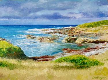 Print of Realism Beach Paintings by Dai Wynn