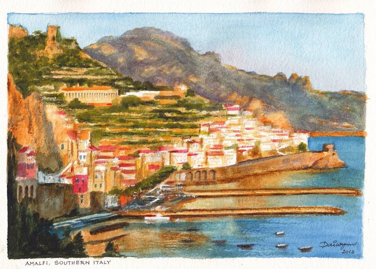 Print of Realism Places Paintings by Dai Wynn