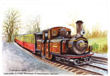 Print of Transportation Paintings by Dai Wynn