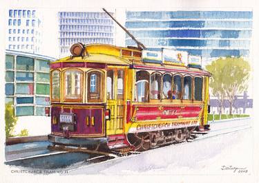 Print of Transportation Paintings by Dai Wynn