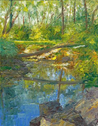 Original Realism Landscape Paintings by Dai Wynn