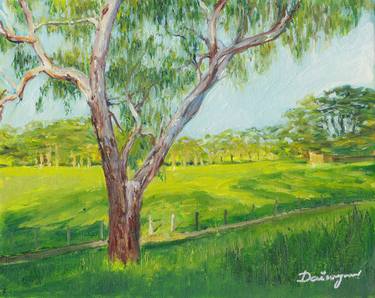Print of Realism Landscape Paintings by Dai Wynn