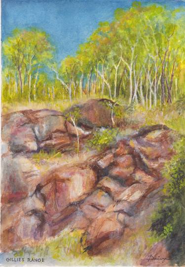 Gillies Range Coloured Boulders in Far North Queensland thumb