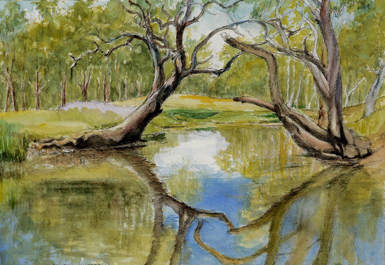 Avoca Riverbank Sentinels - Print