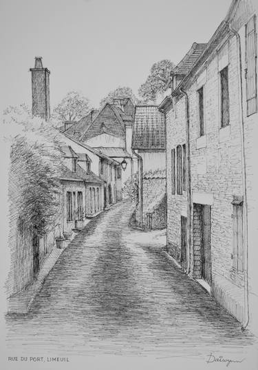 Print of Figurative Places Drawings by Dai Wynn