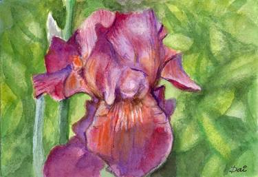 Print of Expressionism Floral Paintings by Dai Wynn