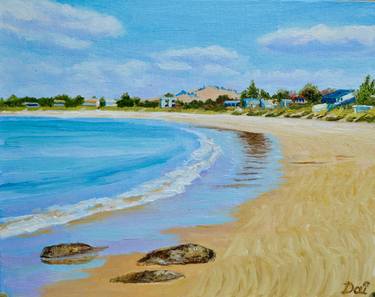 Print of Figurative Seascape Paintings by Dai Wynn