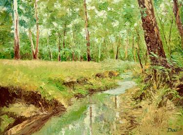 Original Expressionism Landscape Paintings by Dai Wynn