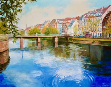 Strasbourg's River Ill in France 2 thumb