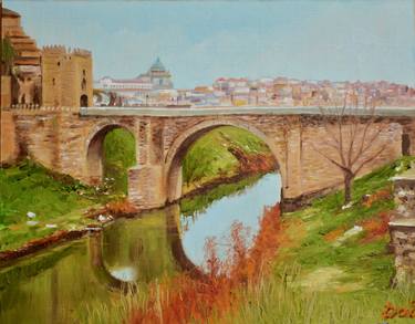 Puente de Alcantara Toledo Spain thumb