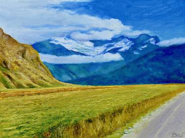 Original Fine Art Landscape Paintings by Dai Wynn