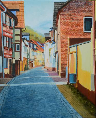 Print of Realism Places Paintings by Dai Wynn