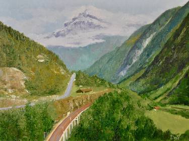 The Gotthard Pass in Switzerland thumb