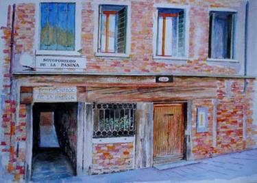 Original Realism Architecture Paintings by Dai Wynn