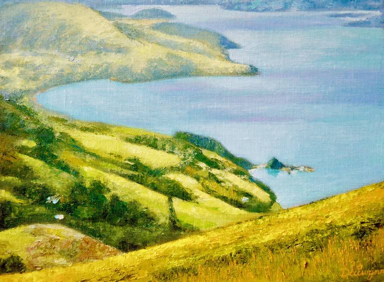Print of Realism Seascape Paintings by Dai Wynn