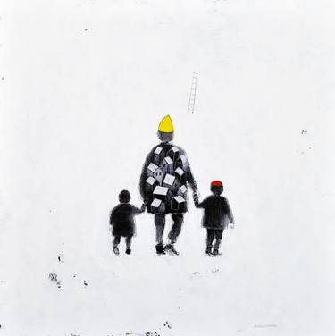 Print of Conceptual Family Paintings by Peter Barelkowski